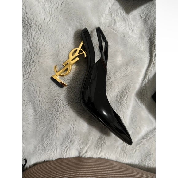 100% Authentic Saint Laurent Opyum Patent Leather Heels - Picture 2 of 10